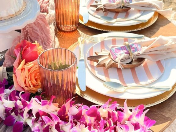 lei luxury picnic Hawaii